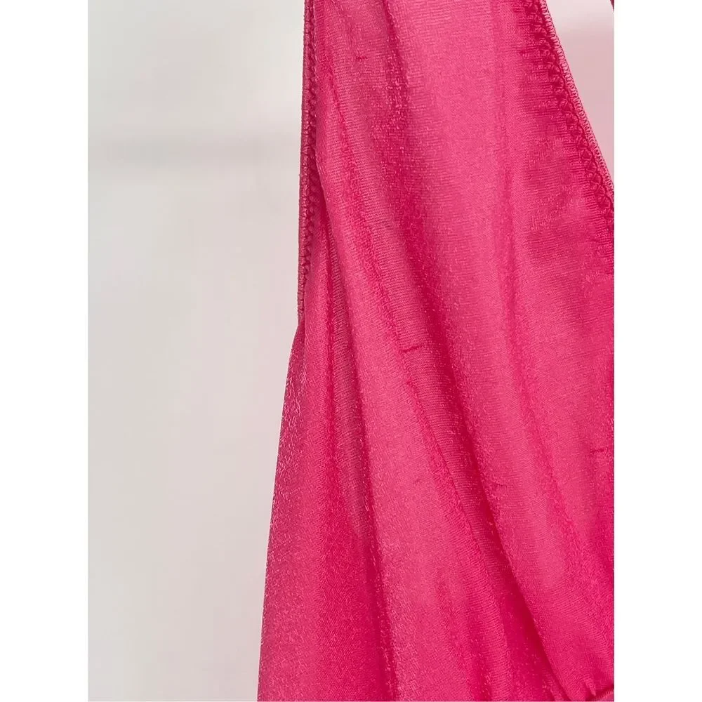 Vintage Vanity‎ Fair Slip Dress Nightgown Women's Size Small Pink Long